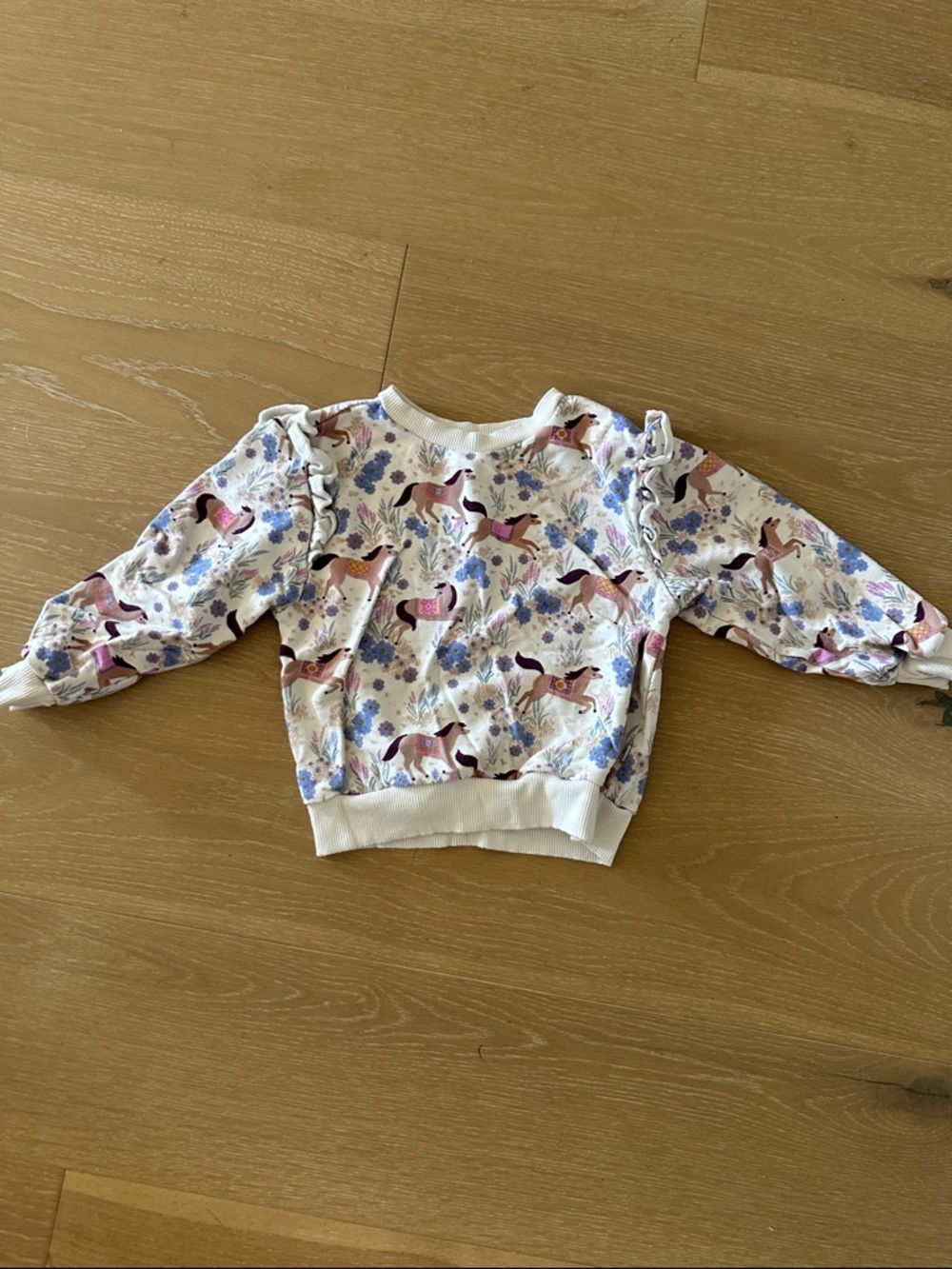 Toddler girl Little Sleepies sweatshirt